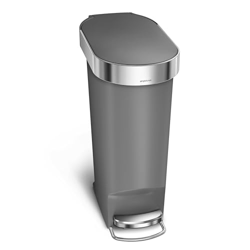 simplehuman 40 Liter / 10.6 Gallon Slim Kitchen...