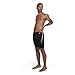 Speedo Boom Splice Bañador, Hombre, Negro (Black/White/Lava Red), 36