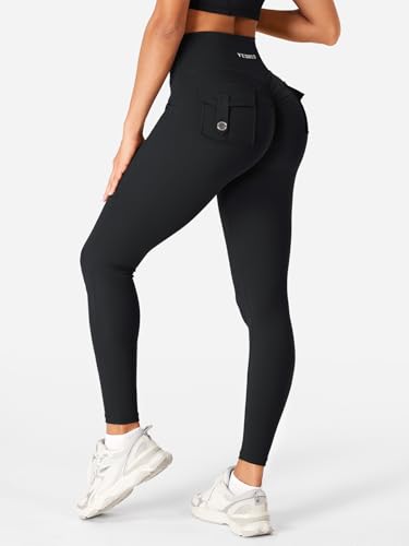 Mallas deportivas YEOREO CoreFlex de alta gama con tejido premium push up 5