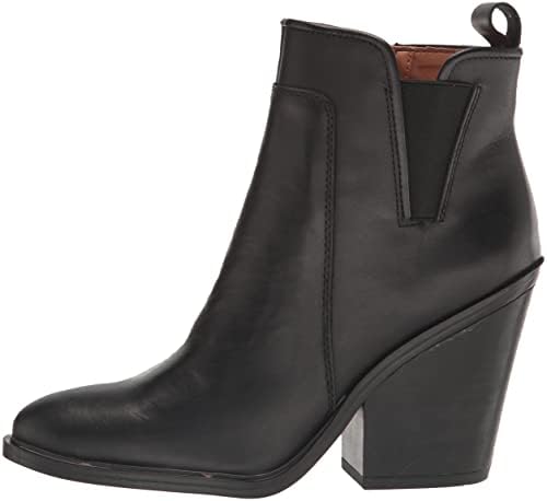 Franco Sarto Womens Gamble Bootie Black Leather 7.5 M | Image 7