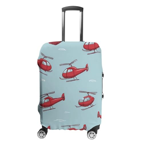 Airplane Helicopters Luggage Covers Washable Travel Suitcase Cover Elastic Baggage Protector