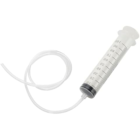 100ml Syringe + 80cm handy plastic tubing by Aketek Cover