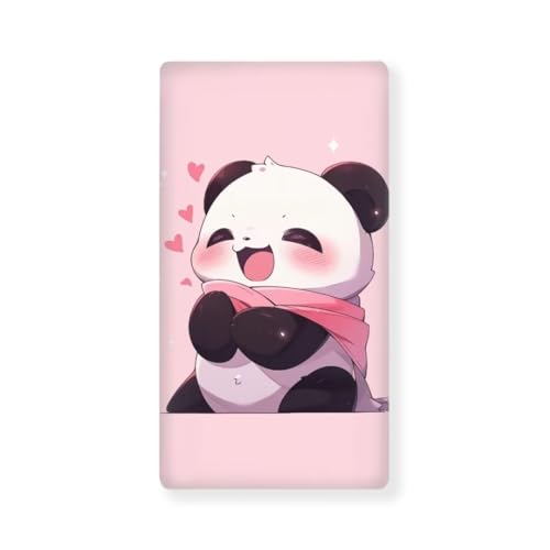 Image of Panda Baby Sheets for Standard Crib Pink Nursery Bedding Sets for Girls Soft and Breathable Cribs Cover Fitted Play and Pack Sheets Boys Toddlers Christmas Birthday Gifts