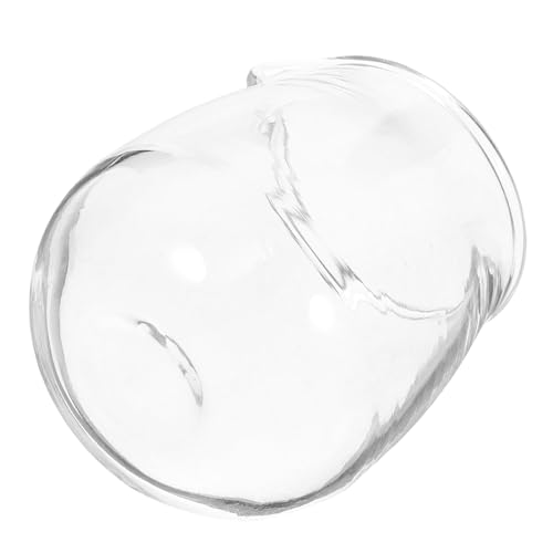 VALICLUD Brocca per Latte Piccola in Vetro Resistente al Calore 200ml, Brocca di Sciroppo per Latte Art Beccuccio Decorativo, Multiuso per Panna e Salse, per Uso Domestico e Bar