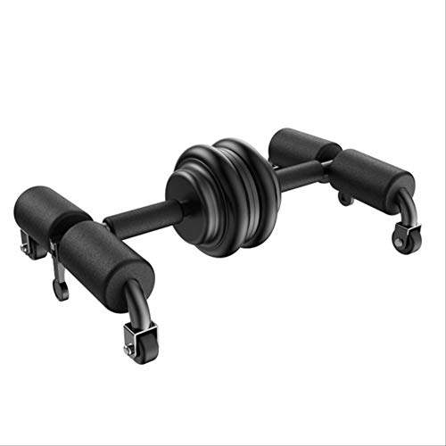 Rueda abdominal 7 en 1 BAJIE con kit de rodillos de rueda para equipos de fitness en casa