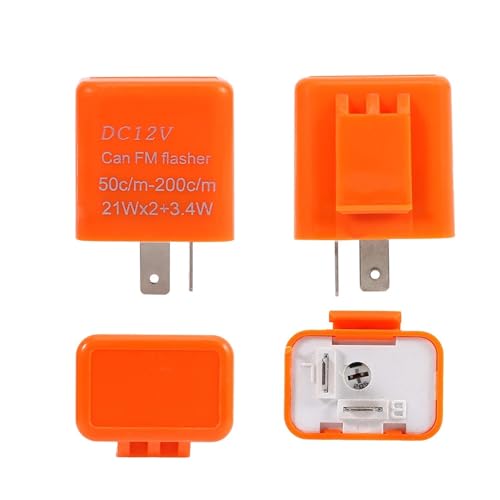 Centrale clignotant LED ajustable 12V 2 broches anti clignotement rapide - 5