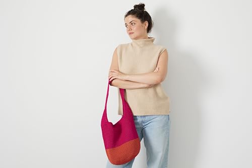Image of The Sak 120 Hobo Bag - Large Women's Purse & Shoulder Bag - Handbag With Back Zipper Pocket and Magnetic Snap Closure