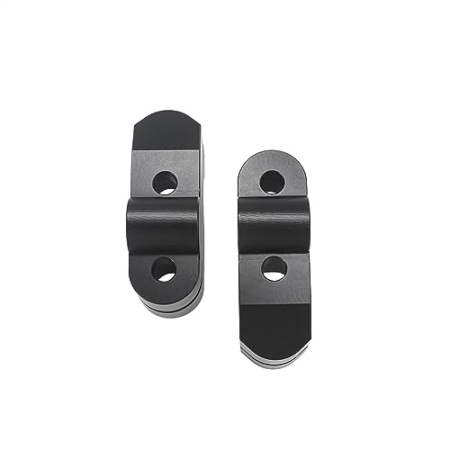 Elevador de manillar Kawasaki Z400 2020 soporte de movimiento hacia arriba de aluminio 5