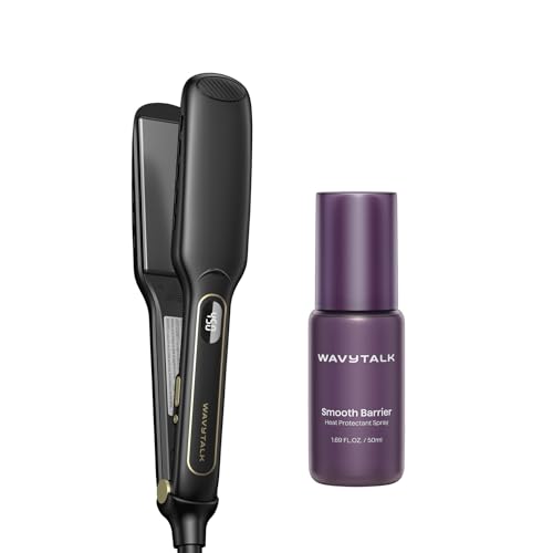 Plancha de cabello Wavytalk Vent Sesh con spray protector miniatura 1