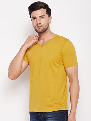 Image of Orewa Men Men's Solid Regular Fit T-Shirt