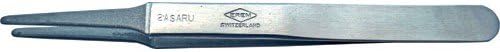 Erem 2ASARU Stainless Tweezer with Broad Non-Stick Coated Tips