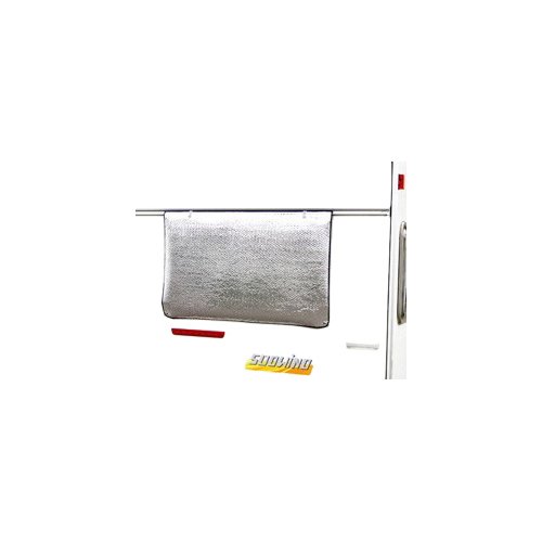 Hindermann 33790 Thermomatte für Wohnwagen Luftpolsterfolie, 170cm x 74cm