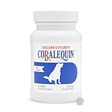 Nutramax Laboratories Cobalequin B12 Supplement for Medium to Large Dogs, 45 Chewable Tablets, Hydrolyzed Chicken, 2.08 ounces