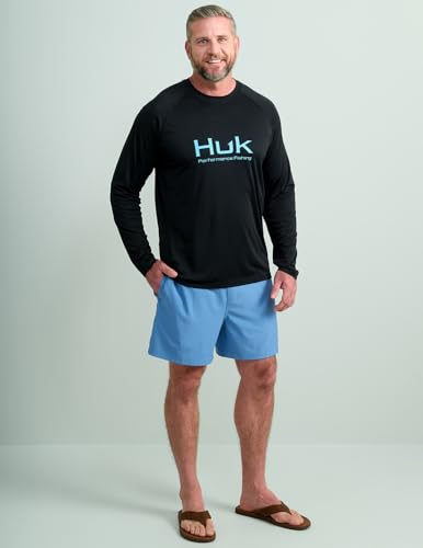 Image of HUK Men's Pursuit Vented Long Sleeve Fishing Shirt (+30 UPF)