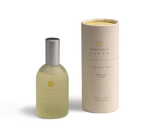 PROVENCE SANTE PS Eau de Toilette Bergamot, 1 Glass Bottle in a cardborad tube