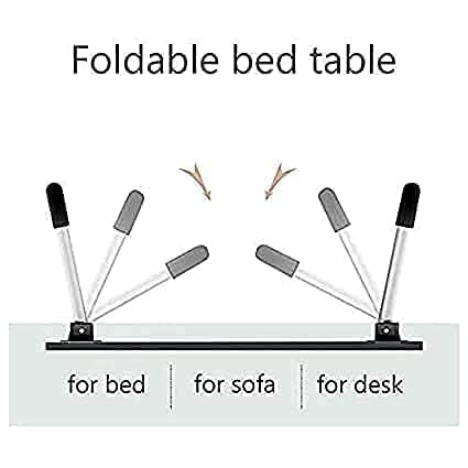 Image of RIVATR Study Table Bed Table Premium Laptop Table /Foldable and Portable Wooden /Writing Desk for Office /Home /School(DORAMON)