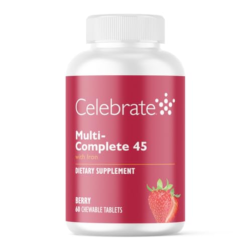 Celebrate Vitamins Multi-Complete 45 Chews Berry 30 Day Supply