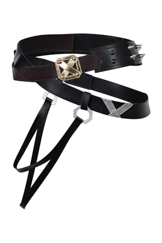 Anime Cosplay Belt Adult Women Game Costume Steampunk Crossover Belts Accessories Props2