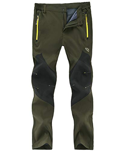 Preisvergleich Produktbild Zoerea Herren Wanderhose Frühling Dünn Atmungsaktiv Winddicht Outdoorhose Wasserdicht Softshellhose Trekkinghose