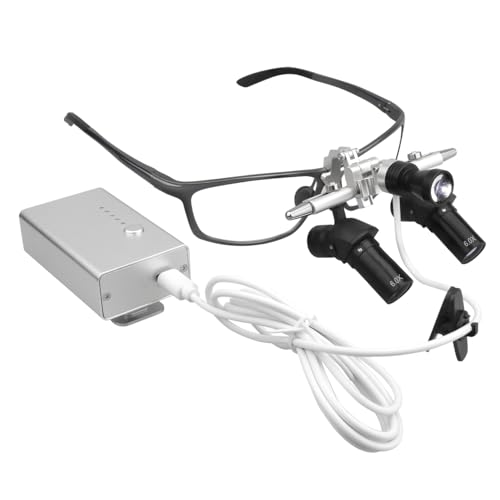 6.0X Ergo Dental Loupes with LED Headlight