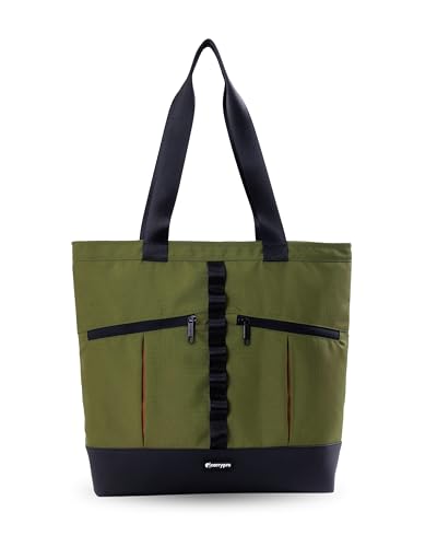 Image of CarryPro Tote Bags-Stylish Shoulder Handbag for Women-Exotic Office & Travel Side Bag-Lightweight Design with Trolley Sleeve Handbags- Gift for Men & Women-Unisex
