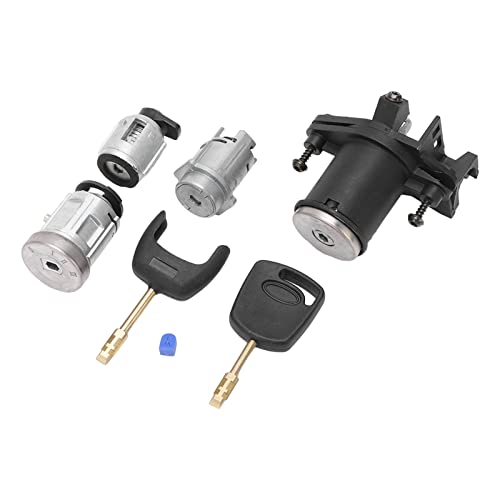 Verrouillage de porte d'allumage Kavolet avec 4 cylindres de serrure de remplacement pour Mk5