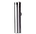 Piioket Aomai Slim Metal Jet Torch Flame Lighter Grinding Flint Butane Gas Windproof Cigarette Lighter - Silver