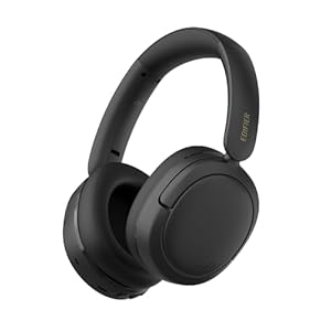 Edifier W800BT SE Wireless Over-Ear Bluetooth 5.4 Headphones – AI Call Noise Cancellation – 45H Playtime – Fast Charging – AAC Codec – Dual Device- Game Mode – Foldable – Black
