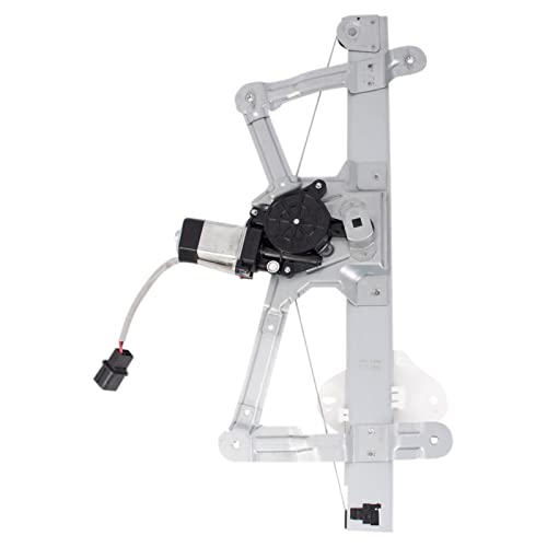 Image of TRQ Front Right Power Window Regulator & Motor Assembly Passenger Side Compatible with 2006-2011 Honda Civic