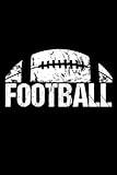 Undatierter Kalender Football: Terminkalender Football Symbol Tagesplaner für 12 Wochen A5 1 Woche 2 Seiten / 6x9 Zoll 120 Seiten / Terminplaner klein für American Football Spieler