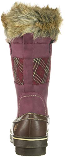 Northside Women's Bishop Snow Boot, Wine, 8 Medium Us #TOP2