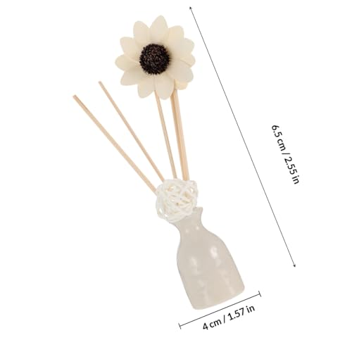 Set Difusor de Aroma con Jarrón de Cerámica y Varillas Rattan miniatura 2