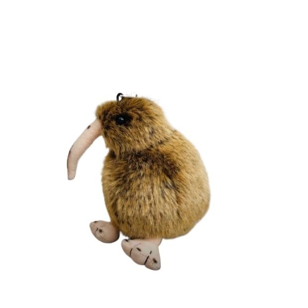 Peluche Kiwi de Nouvelle-Zélande oiseau national doux de 11cm