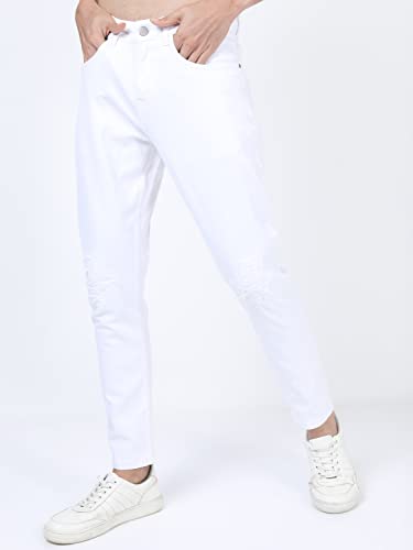 Image of KETCH Men's Tapered Fit Mid Rise Jeans (Stretchable)