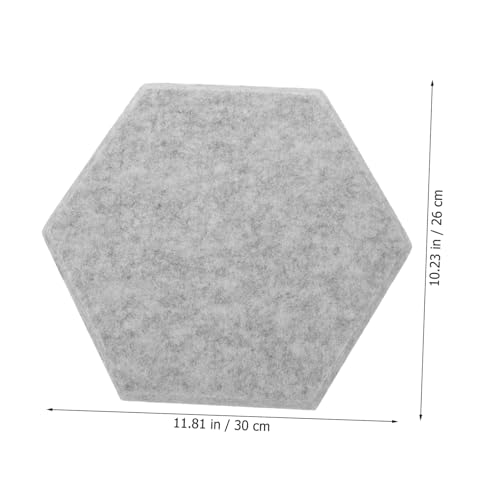 Paneles Acústicos Absorbentes de Sonido 12pcs para Estudio, Oficina y Reducción de Ruido en Pared, Gris Plateado miniatura 2