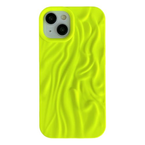 Coque souple iPhone 13 effet vague d'eau pour illuminer votre style urbain quotidien