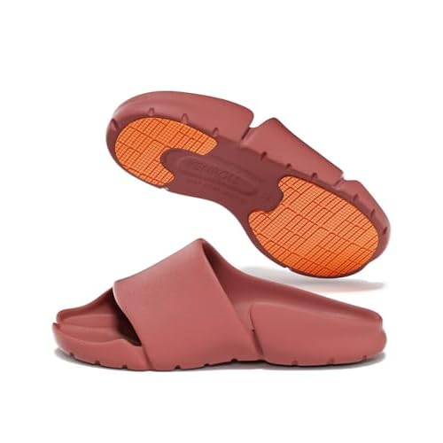KENROLL Non-Slip Outdoor Slippers for Men & Women - Red