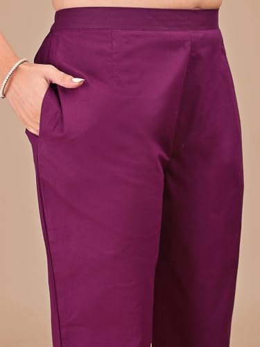 Image of Womanista Women Coord Set | Embroidered Set | Pure Cotton Coords | Stylish 2 pcs Outfits