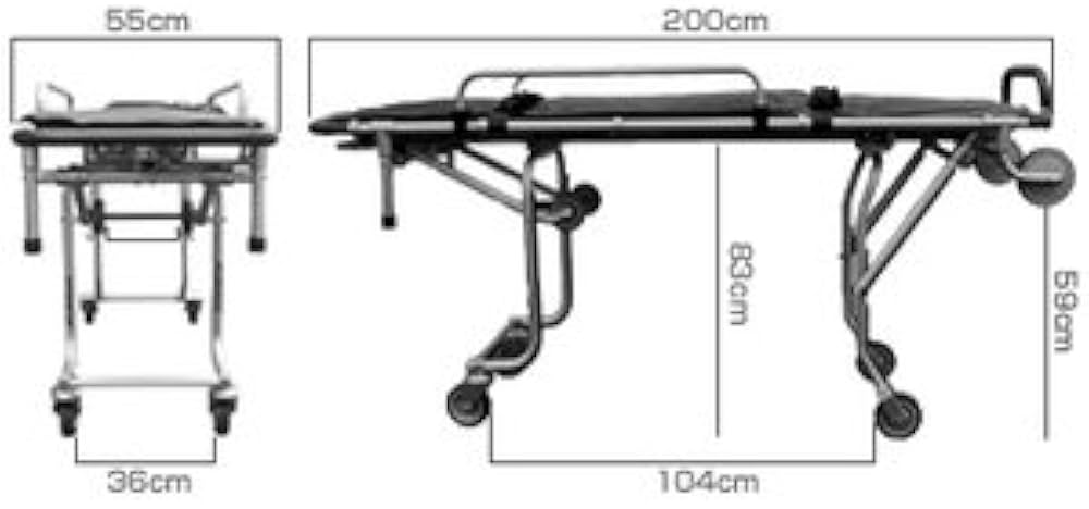 セイプストレクチャー Amazon.co.jp: 車両搭載用ストレッチャー ANS74 (サイドアーム有り