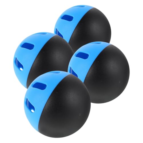Hohopeti 4Pcs Soft Baseball Training Balls Hollow Design for Indoor and Outdoor Practice Lightweight Balls for Hitting Throwing and Skill Development for All Ages