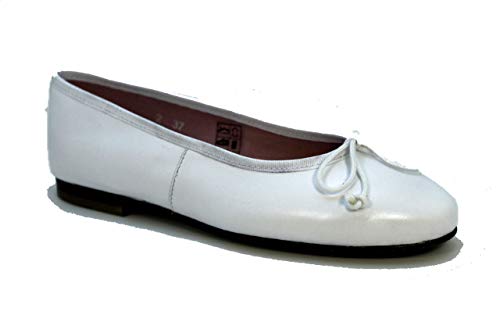 Bailarinas de niña Callaghan en piel, el zapato ajustable ideal para el colegio