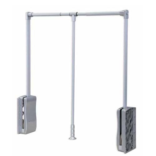 Rail rétractable pour penderie réglable de 890 à 1210 cm en dressing