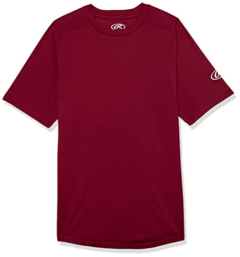 Image of Rawlings | Boy's Athletic Tech Short Sleeve Shirt | Youth Sizes | Multiple Colors