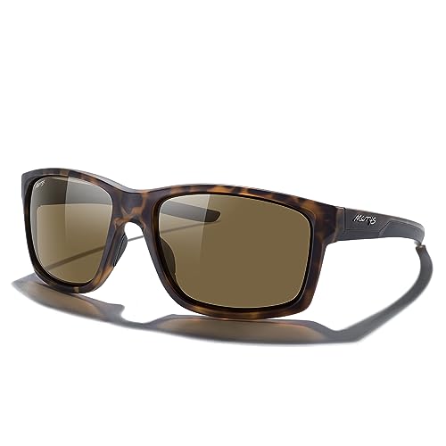 MERRY'S Sports Polarized Sunglasses For Men Women Cycling Running Driving Golf Fishing UV400 Protection S9266