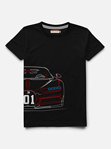 Image of HELLCAT Boys Round Neck Printed Blended Cotton Tshirt -Combo Pack of 3