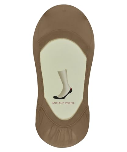 Image of FALKE Women's Sneaker Step No Show Socks, Cotton, Non Slip Low Cut, Breathable Comfort, 1 Pair
