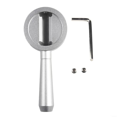 Palanca de vapor de aluminio compatible con máquinas de café espresso Breville 870/875/876 para agua caliente y función de vapor (plateado) - imagen 4