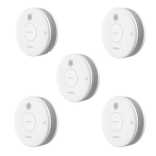 SIEMENS Siemens Delta Reflex 5TC1292-8 Siemens Lot de 5 détecteurs de fumée Blanc