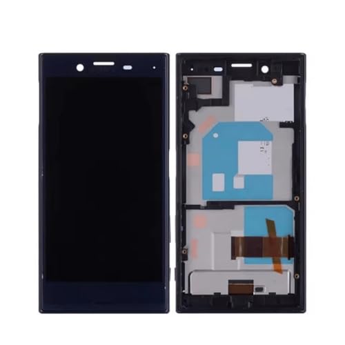 Écran pour Xperia X Compact F5321 Sony LCD Réparation Vitre Cassée Cadre Bleu