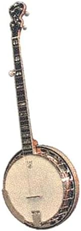 Pack of 24 Banjo Bike Motorcycle Hat Cap Lapel Pin HP4871 image 2